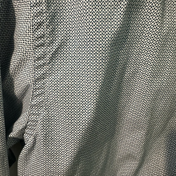 Steel & Jelly Shirt (White with Green/teal/blue pattern) - Picture 2 of 3